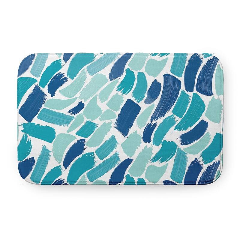 Wenstry Bathmat - 24" x 17" - Blue