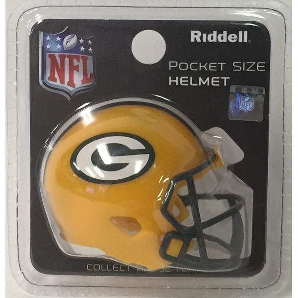 Shop Green Bay Packers Riddell Pocket Pro Football Helmet Overstock 12267278