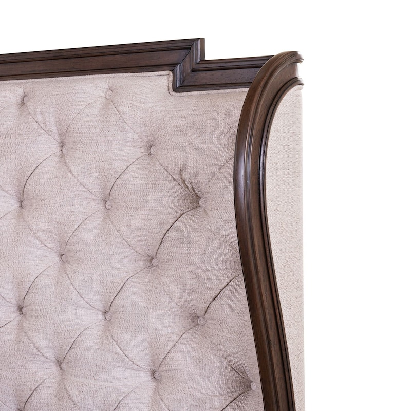 Liberty Furniture Provence Park Shelter Bed, Dresser & Mirror, Chest, Night Stand - King or Queen