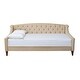 preview thumbnail 88 of 103, Silver Orchid Performance Fabric Heston Upholstered Tufted Sofa Bed