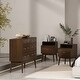 preview thumbnail 2 of 28, Curtisian 3 Piece Double Dresser and Nightstand Bedroom Set by Christopher Knight Home Columbia Walnut