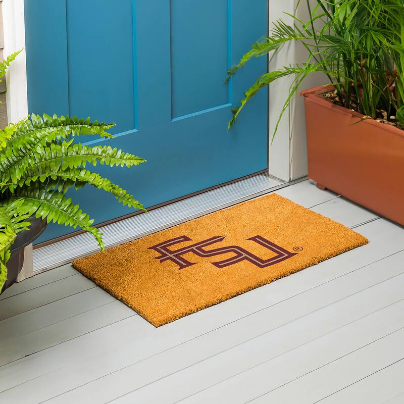 Florida State University Full Color Indoor/Outdoor Coir Mat - 28" x 16"