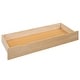 preview thumbnail 8 of 22, Full Size Platform Bed with Storage Headboard and Large Drawer, Wood Color