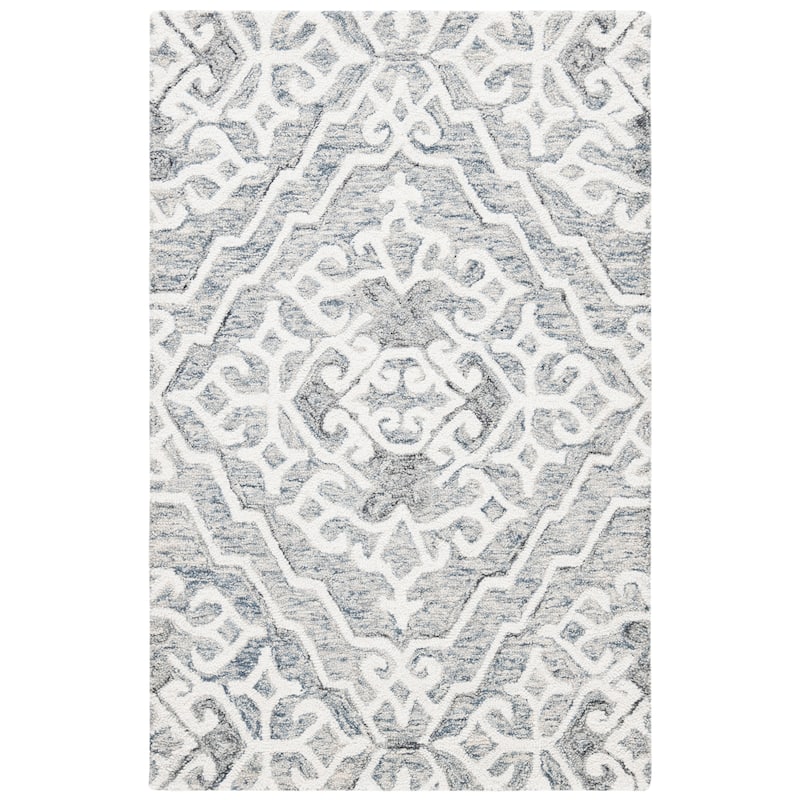 SAFAVIEH Handmade Micro-Loop Scarlette Wool Rug