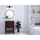 preview thumbnail 10 of 11, Elegant Lighting Gene 2 Light 19" Wide Bathroom Vanity Light with