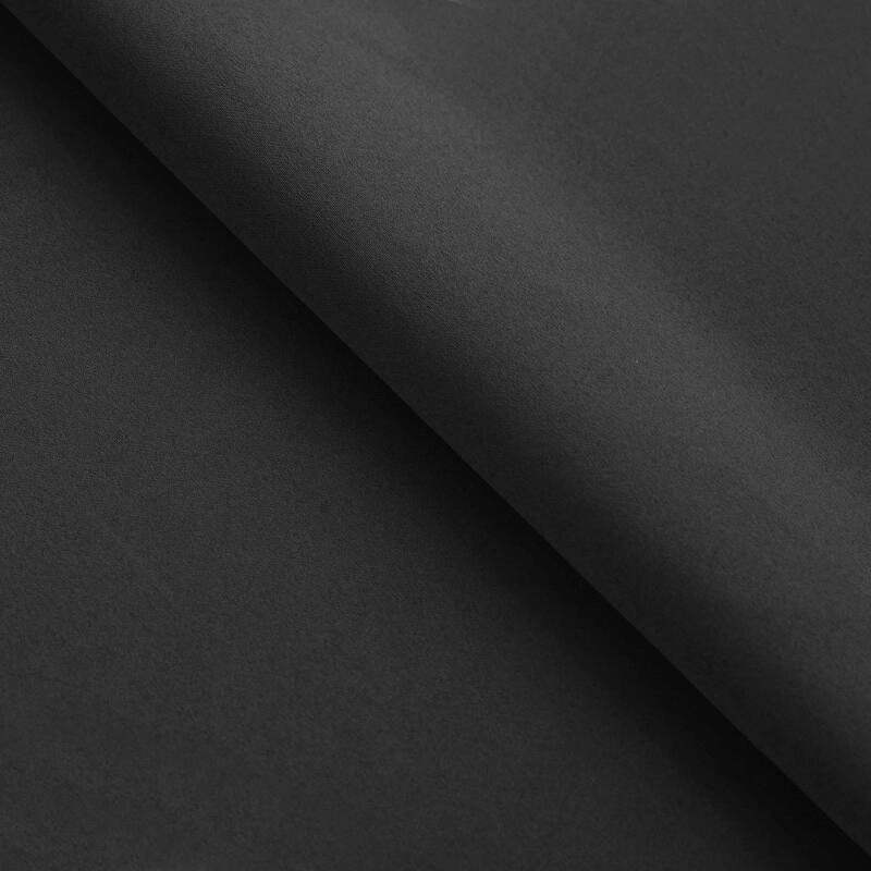 Superior Solid Machine Washable Room Darkening Blackout Curtains with Back Tabs, Set of 2