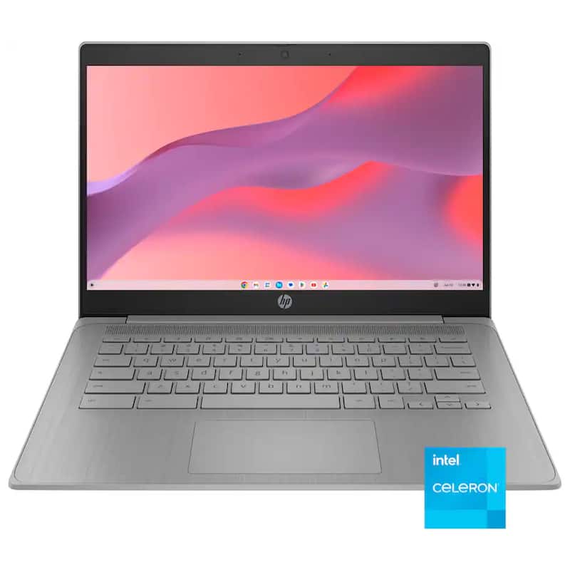 HP Chromebook 14" HD Laptop - Intel Celeron N4500 - 4GB Memory, 64GB eMMC (Modern Grey)