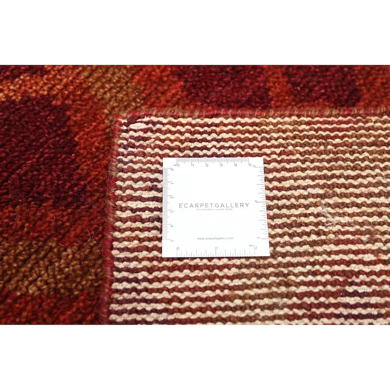 ECARPETGALLERY Hand-knotted Tangier Dark Copper Wool Rug - 5'2 x 7'6