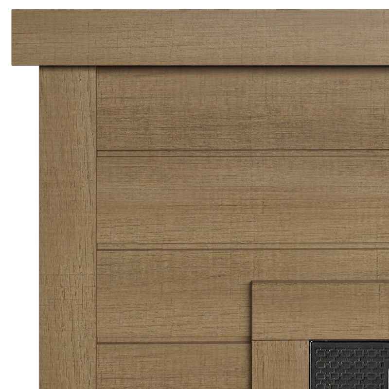 duraflame® Shiplap Wall Mantel Electric Fireplace