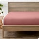 preview thumbnail 89 of 89, Bare Home Double Brushed Deep Pocket Fitted Sheet Full - Dusty Rose