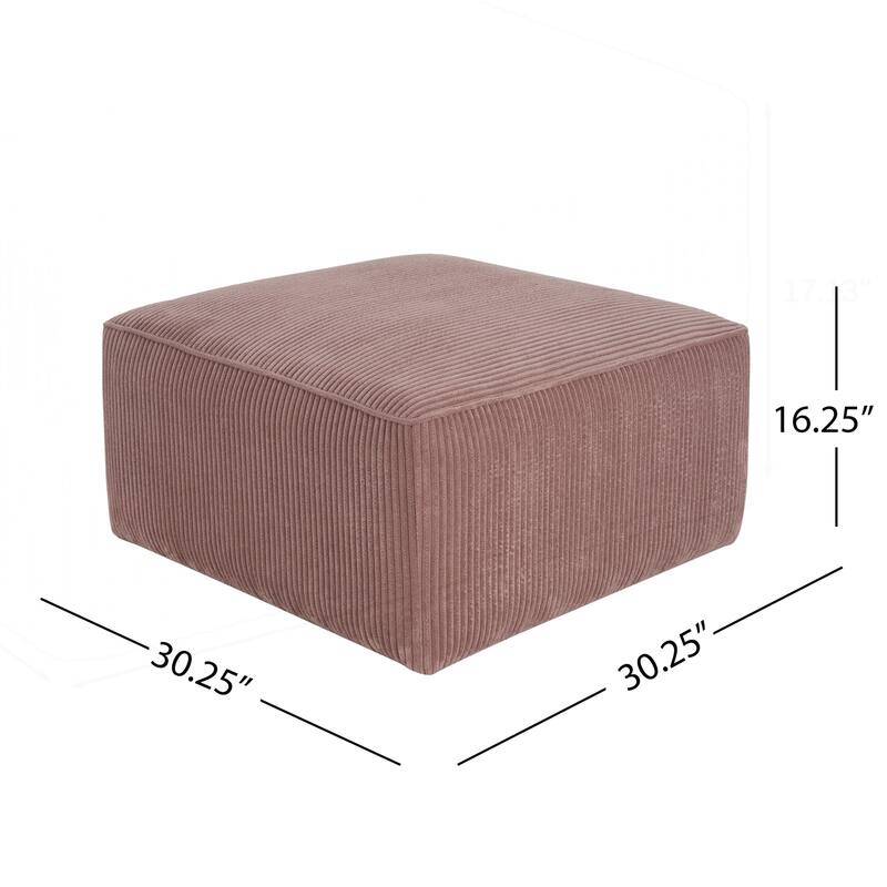 Upholstered Square Ottoman