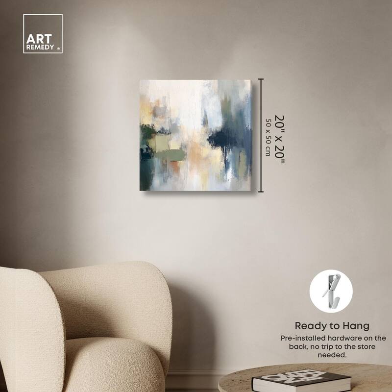 Abyssal Light Canvas by Art Remedy, Gallery Wrapped