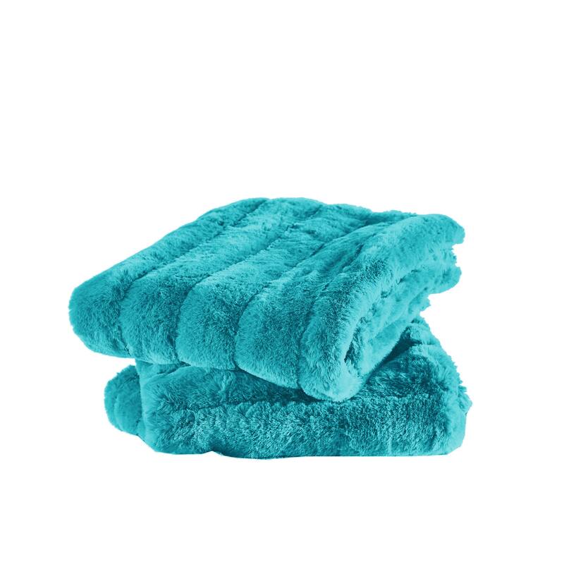 Supermink Soft Solid Throw Pillow Covers Set of 2, NO INSERT