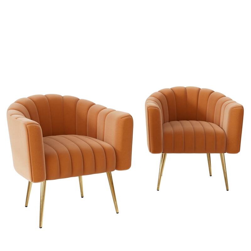 Ouyessir Oversized Modern Upholstered Accent Chair with Tufted Back