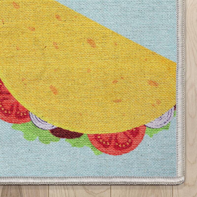 Well Woven Apollo Novelty Easy Clean Area Rug