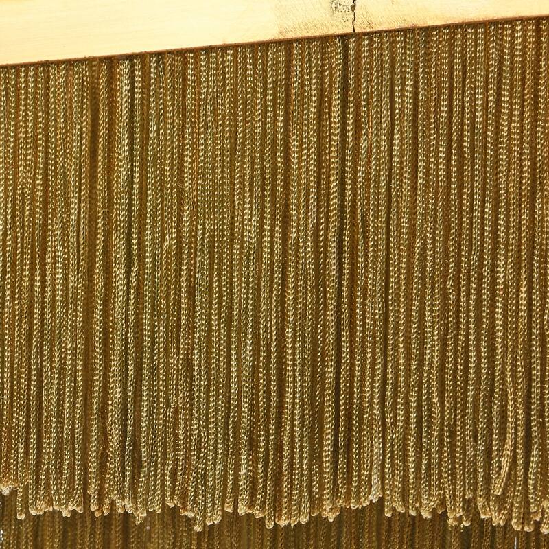 Flush Mount Fringe Light Fixture