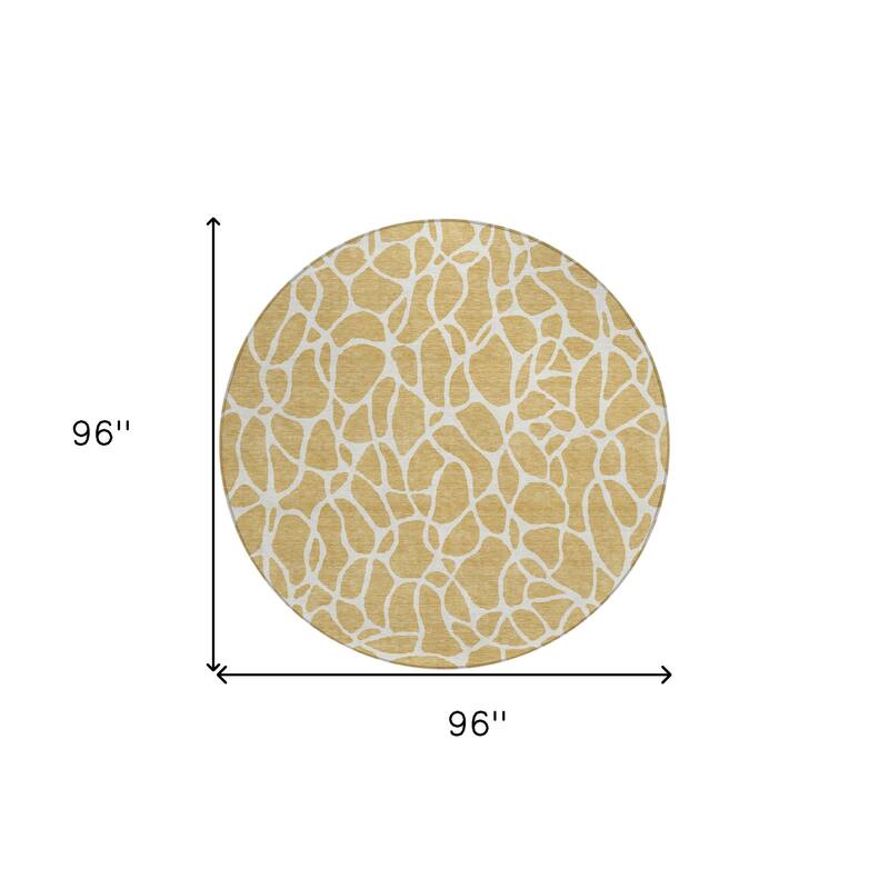HomeRoots Geometric Transitional Rectangle Outdoor Rug