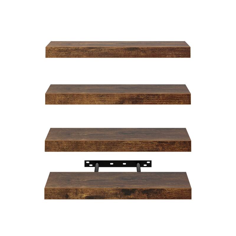 Homy Casa Wall-Mounted Floating Shelf, Set for Living, Modern Sturdy