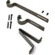 preview thumbnail 8 of 13, Long Double Drapery Curtain Window Rod Bracket Holder, Up to 1.25" Rod