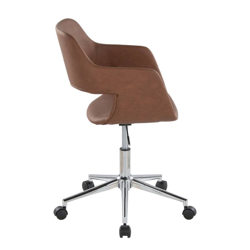 Carson Carrington Vallen Adjustable Task Chair with 5-Star Base