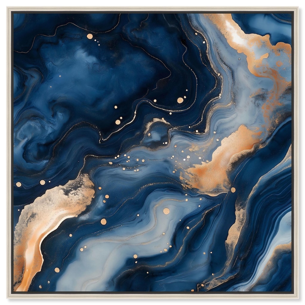 Deep Sea Geode III Canvas by Art Remedy