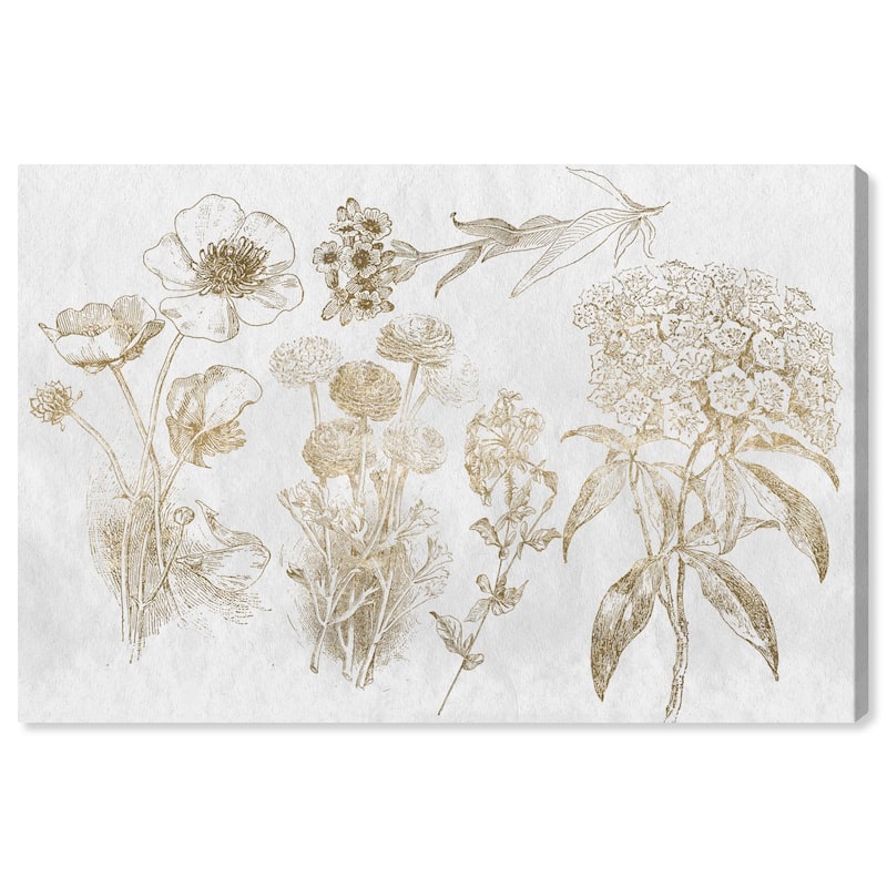 Floral Selection Canvas by Art Remedy, Gallery Wrapped - 45" x 30"