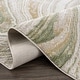 preview thumbnail 8 of 50, Hauteloom Liverpool Living Room, Bedroom Area Rug - Contemporary - Cream,Green - 7'10" x 10'