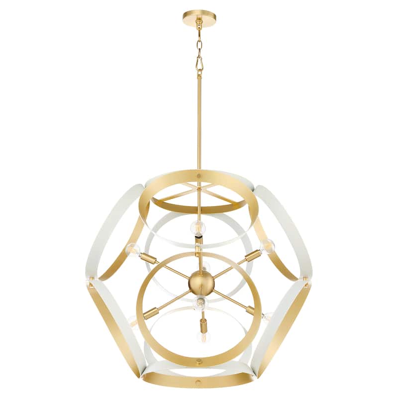 Quorum International 866-8 Domain 8 Light 30" Wide Pendant