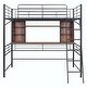 preview thumbnail 6 of 44, Loft Bed with Desk and Shelf