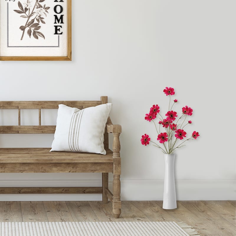 32" Pink Cosmos Artificial Decorative Floral Spray