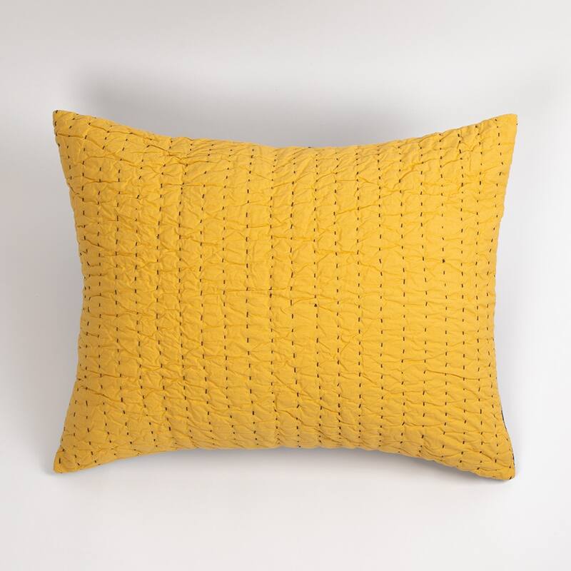 Twain Sham, Brick/Charcoal, Euro