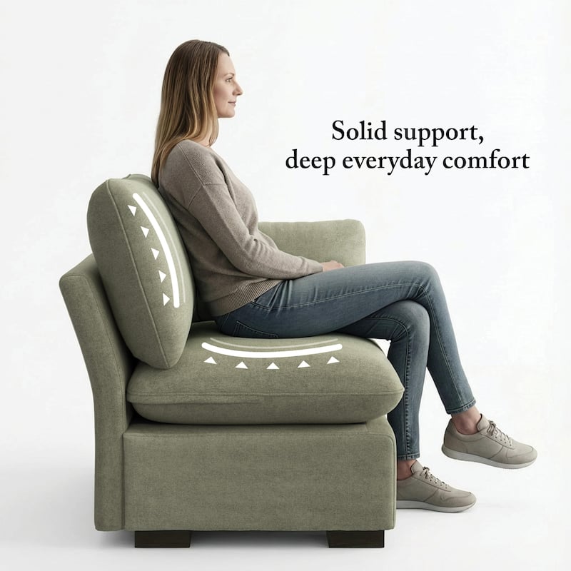 Bush Home Sienna Modular 3-Seater Sofa