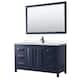 Option Dark Blue / White Quartz Top / Matte Black