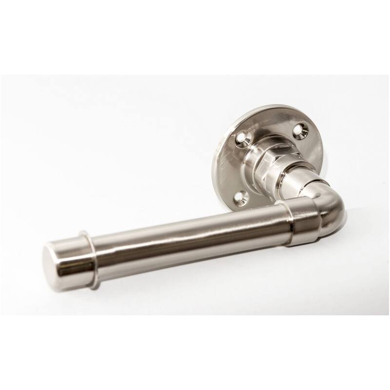 Design House Wall Mounted Single Post Toilet Paper Holder - Satin Nickel