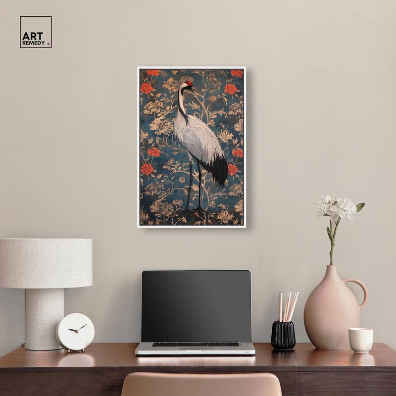 Botanical Bird I Canvas by Art Remedy