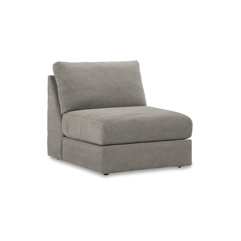 Signature Design by Ashley Avaliyah Gray 3-Piece Sectional with Chaise - 127" W x 68" D x 37" H