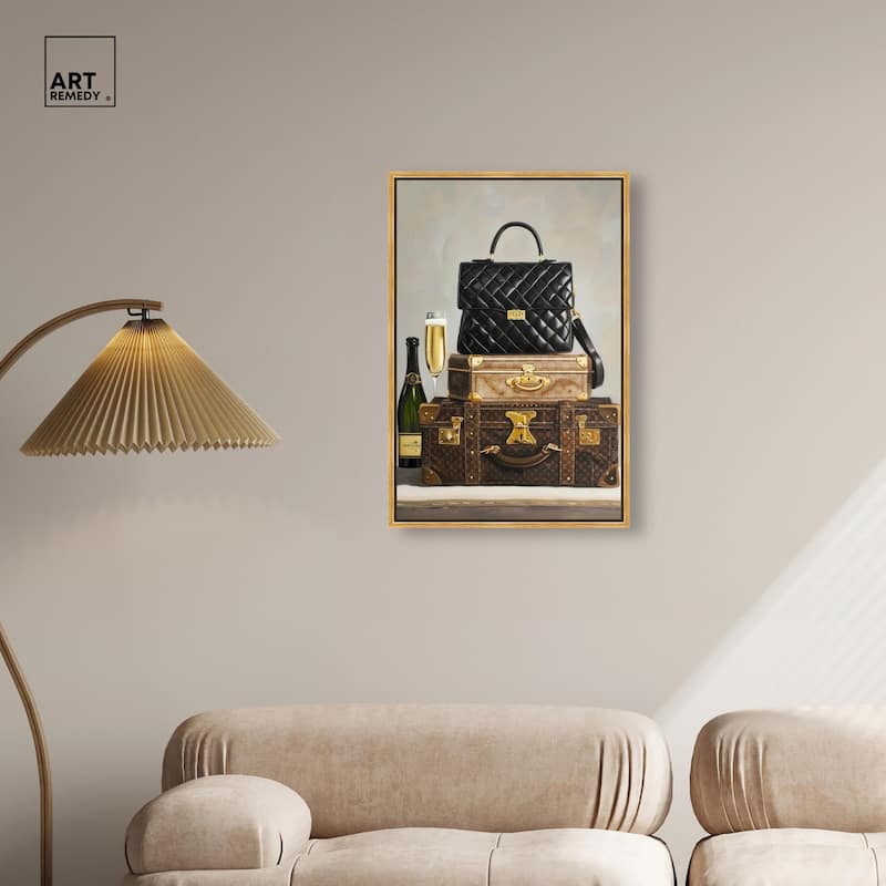 Getaway Necessities Canvas by Art Remedy