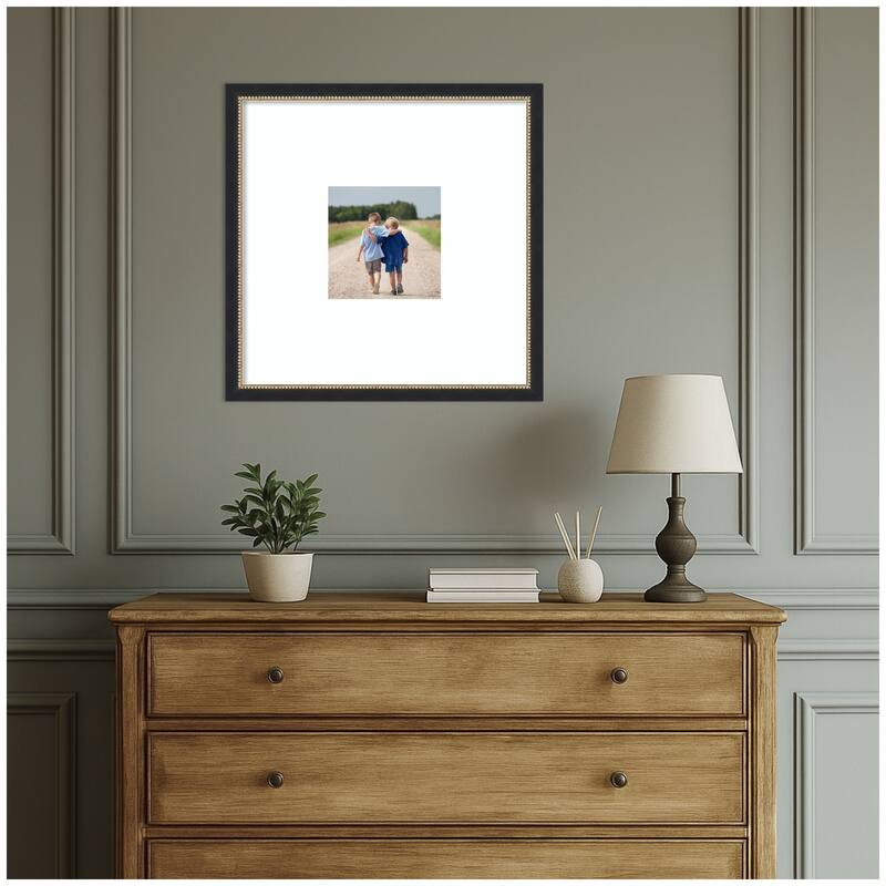 Kate and Laurel Belmont Black Photo Frame