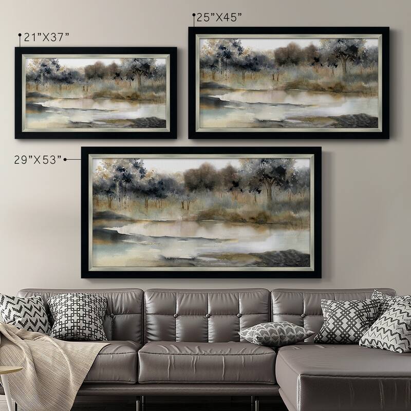 Serene River Premium Framed Canvas- Ready to Hang