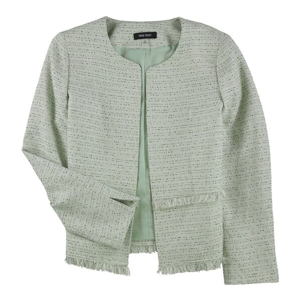 Nine West Womens Tweed Blazer Jacket. Opens flyout.