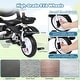 preview thumbnail 2 of 5, 7 in 1 Folding Toddler tricycle w/Removable Adjustable Push Handle