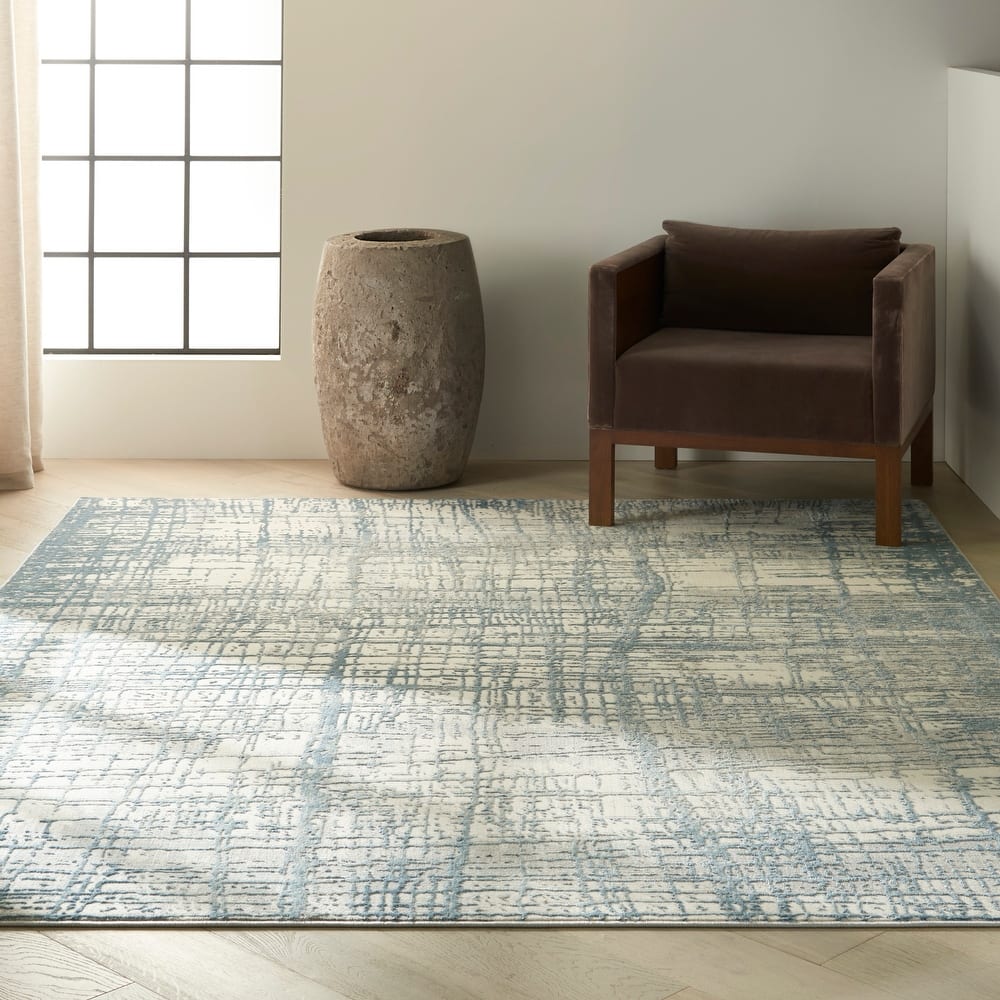 Calvin Klein Rush Contemporary Abstract Area Rug