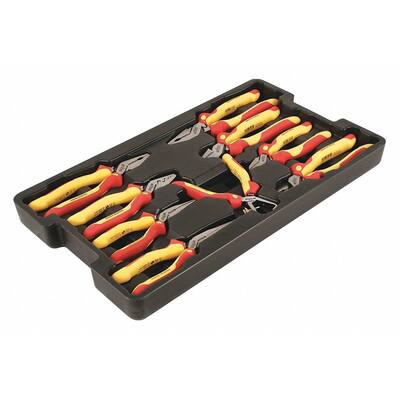 Wiha Plier Set,Insulated,9 Pcs 32999 - 1 Each