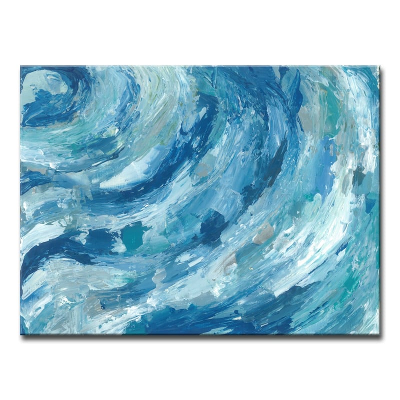 'Evening Ocean Swells' Canvas Art Print