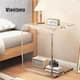 Vioelpeu Acrylic Sofa Side C Shaped Table