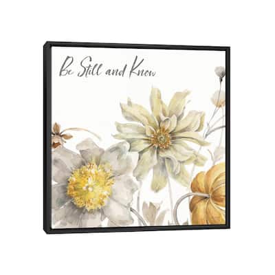 iCanvas "Fields of Gold III Know" by Lisa Audit Framed Canvas Print