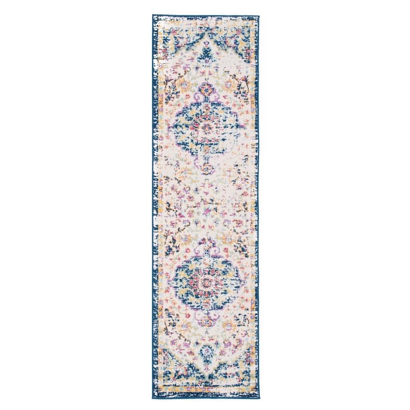 The Curated Nomad Sunset Traditional Vintage Bohemian Rug