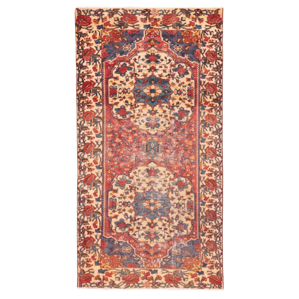 ECARPETGALLERY Hand-knotted Konya Anatolian Red Wool Rug - 5'1 x 10'0