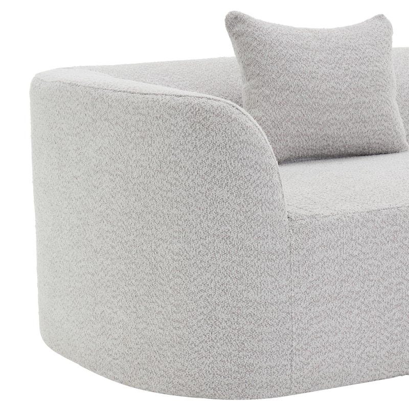 Christopher Knight Home - Olivia Curved Foam Sofa Set - 116"L