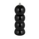 preview thumbnail 1 of 4, Rubberwood Salt and Pepper Mill - 2.0"L x 2.0"W x 7.88"H Black